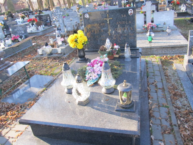 Grób Bronisław Grela