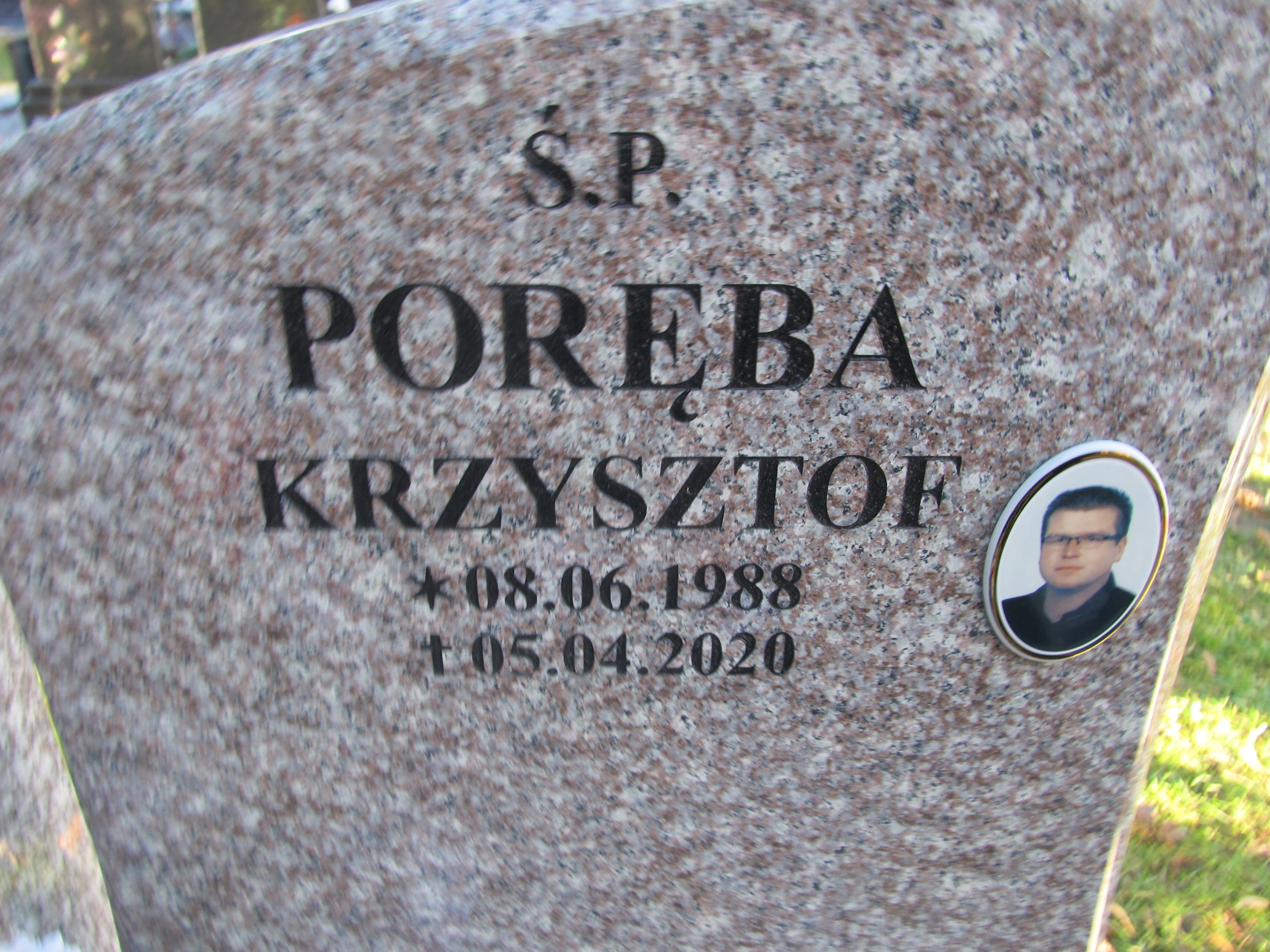 Krzysztof Poręba 1988 Paczków - Grobonet - Wyszukiwarka osób pochowanych