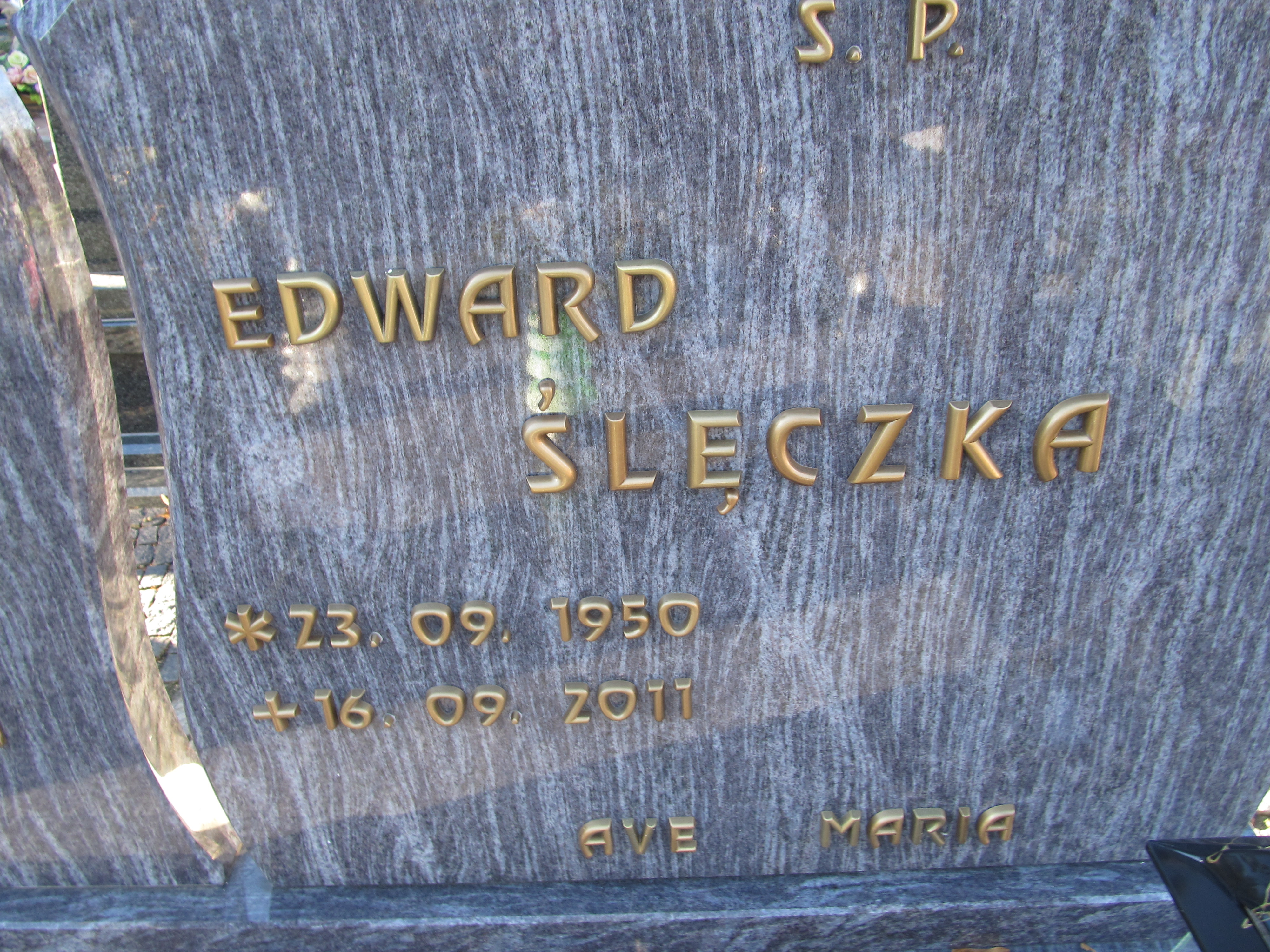 Edward Ślęczka 1950 Paczków - Grobonet - Wyszukiwarka osób pochowanych