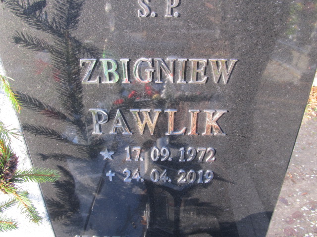 Zbigniew Pawlik 1972 Paczków - Grobonet - Wyszukiwarka osób pochowanych