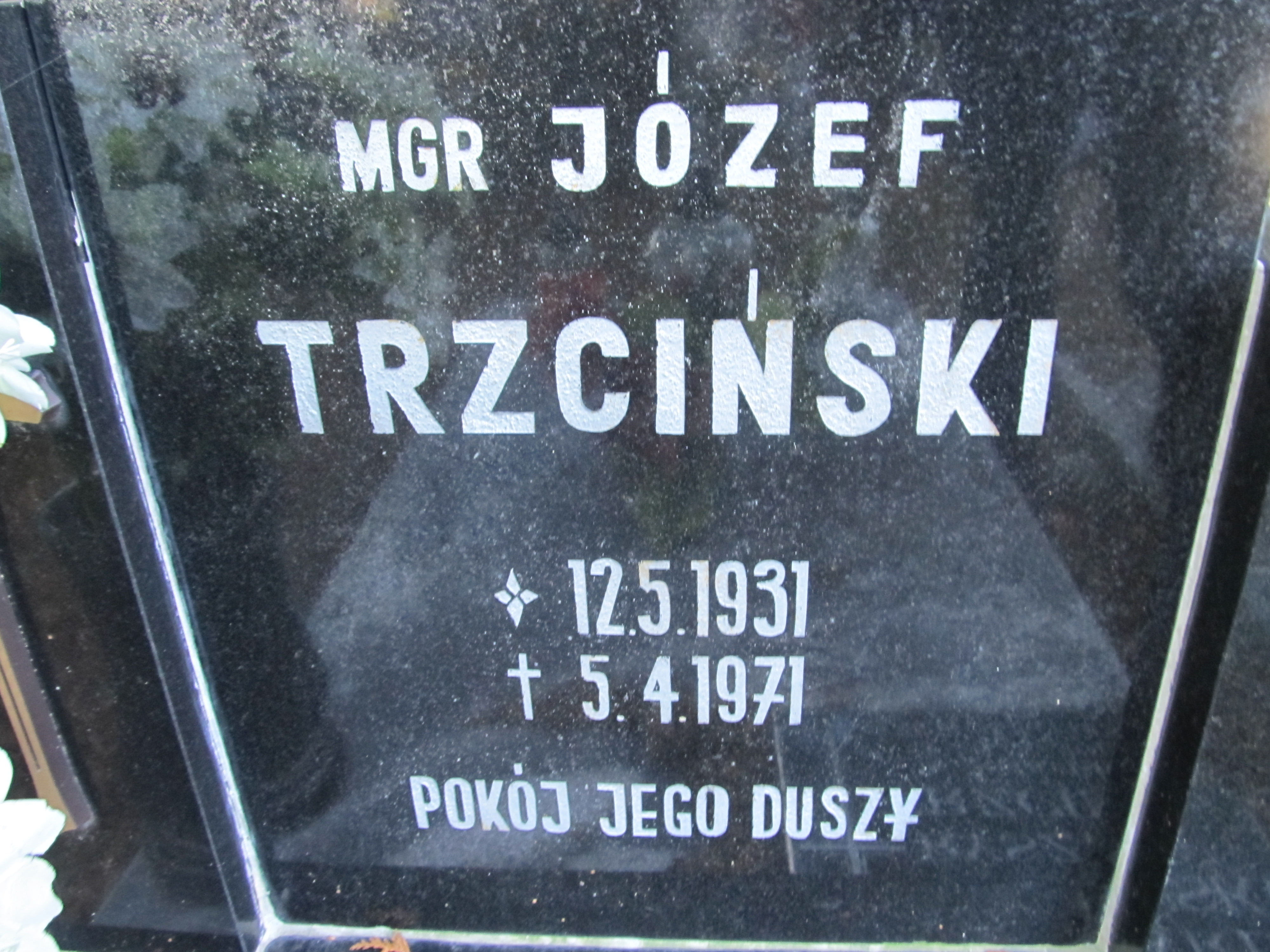 Józef Trzciński 1931 Paczków - Grobonet - Wyszukiwarka osób pochowanych